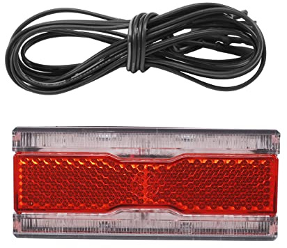 Zolynx Bike Dynamo Bakljus med Parkeringsljus AC 6V 0,5W LED Cykelbaklykta Passar 50Mm MonteringshåL CykelhåLlarlampa