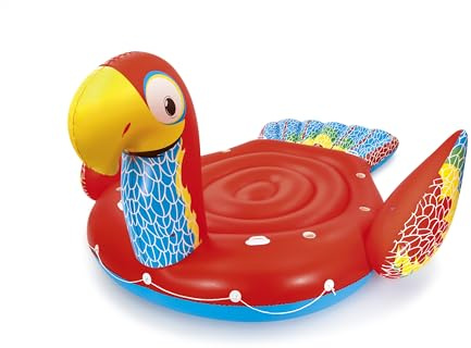 Bestway 43227-2 Isola Gonfiabile Pappagallo Gigante