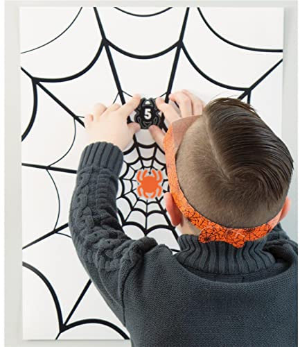 Carousel Home Halloween Games Pin The Spider On The Web | Pin The Spider Game | Halloween Party Game