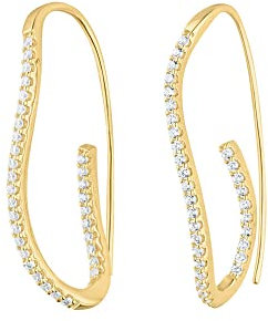 NANA KAY Glamour Girl Creole Curvey (Gold)