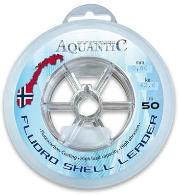 Aquantic Fluoro Shell Leader 0,80mm-50M