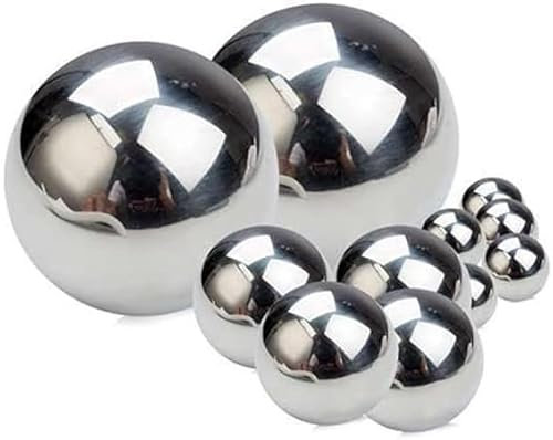 10mm 1000 Stück Slingshot Munition Schleuder Steinschleuder Zwille Kugeln Munition Silber Kugeln Katapult Schleuder Stahlkugeln Schleudermunition