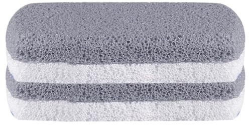 Gatuida Lima per Pelle Morta del Piede 2 Pezzi Pietra Pomice per Calli Pesanti Design Ergonomico Strumento Portatile per Pedicure Professionale Adatto a Cura Piedi e Rimozione Calli