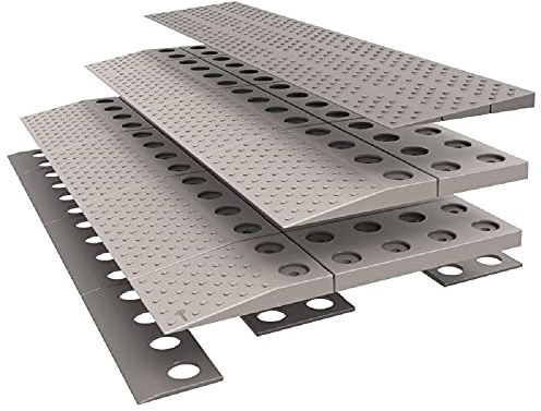 Secucare - Rampa de umbral modular (3 capas, 84 x 6 x 45 cm)