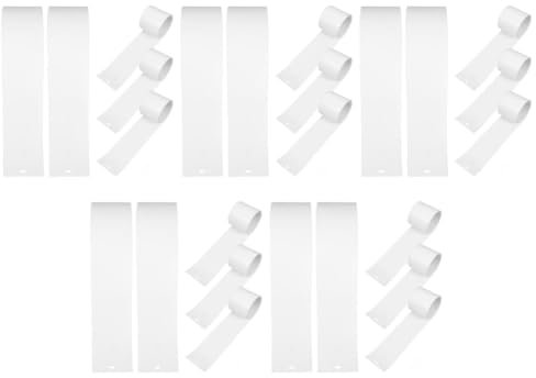 Hoement 25stücke Vertikale Blenden Ersatzlamellen Für Schiebe Und Fenster Installieren Kompatibel Mit Verschiedenen Blenden Für Wohn Und Schlafzimmerfenster