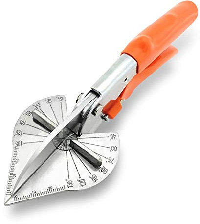 NUZAMAS Cisaille à joints, cisaille à onglet, coupe d'angle multi/réglable, coupe plastique, tuyau en PVC PPR PE, branche, fil