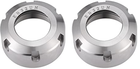 2X hög Collet Nut ER32 fräsmaskin pressmutter CNC-fräsning graveringsmaskin mutter klämma