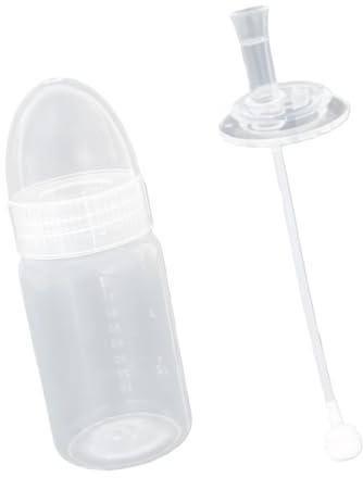 Contenedor de almacenamiento para alimentos infantiles, tapa segura, plástico PP de grado alimenticio, 100 ml, capacidad para viajes, contenedor de alimentos para bebés para viajes
