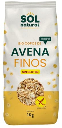 SOLNATURAL COPOS DE AVENA FAMILIAR integral – produit multifonction à large champ d’application, s’intègre facilement dans une routine de tous les jours, poids 1 kg et devient un allié fiable dans la