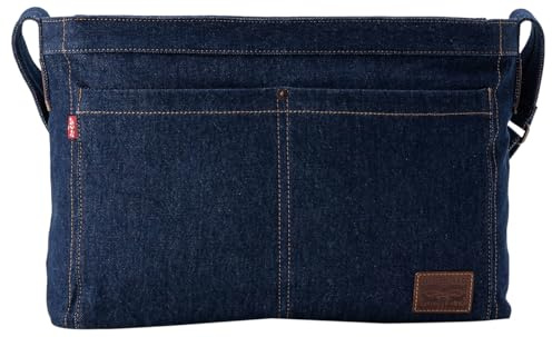 Levi's Heritage Messenger, Borsa Uomo, Indigo Rinse 2, Taglia Unica