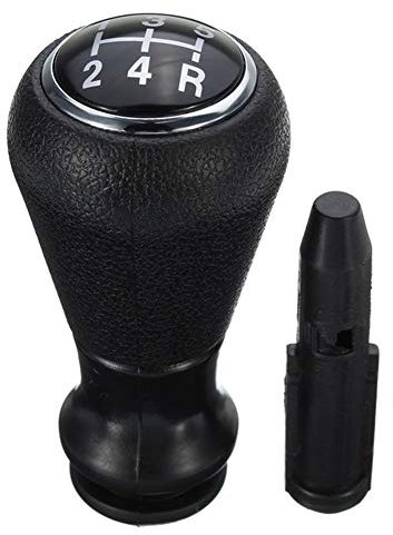 Porfeet Gear Shift Knob, 5 Speeds Car Manual Gear Shift Knob Compatible with PEUGEOT 106 206 306 406 107 207 307