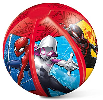 Mondo Toys - SPIDERMAN Beach Ball - Strandball, aufblasbar 50 cm, verziert in den Farben - 16929
