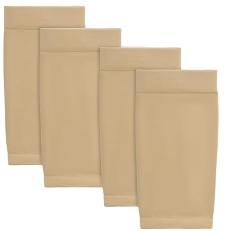 HOVEOX 2 Pairs Tattoo Cover Up Sleeves - Forearm & Arm Tattoo Sleeves, Nude, 7.1 x 3.2 inches