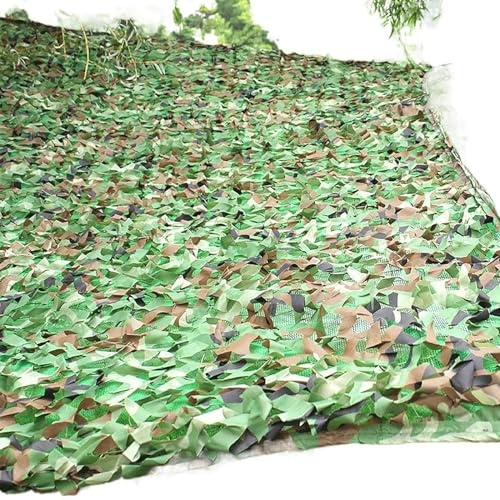 Camo Netting, Camouflage Netting, Hunting Camo Net, Sunshade, Party Decorations, Sunshade Fence Nets, Bulk Roll,Triple Mesh, Great for Camping, Shooting, Photograph, Car Cover, Outdoor(Size:2x4m/6.6x1