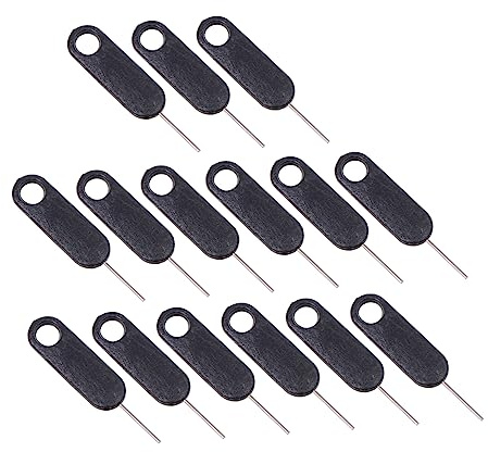 GALPADA 15 pièces Aiguille Déjection Sim Outil Extraction Carte Sim et Accessoire Pratique pour Mobile sans Facile à Transporter