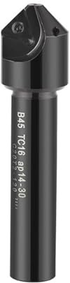 B15 B20 B30 B30 B45 B60 B75 Cortador de chaflán Barra avellanadora Cortador de fresado de chaflán indexable Portaherramientas(B45 SC09 C20 ap19-32)