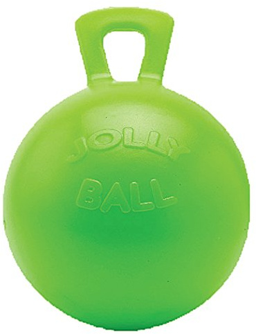 410A Horse Jolly Ball, Green Apple, 10-in. - Quantity 8