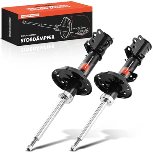 Frankberg 2x Ammortizzatori per sospensioni Ammortizzatori per telaio Anteriore sinistro destro 520mm Pressione del gas Compatibile con Cono 955 1.2L-1.6L 2008-2018 Replace# 339830, 50521273