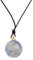 LUOFANG Glas-Anhänger-Halskette, Universum, Nebel, Weltraum, Kosmos, Glaskugel-Schmuck