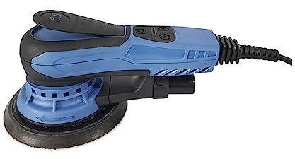 Ponceuse pour cloisons sèches, Ponceuse orbitale circulaire de 6 pouces 150mm Machine à papier de verre multi-fonction vitesse Variable filaire automobile carrosserie peinture polisseuse, Pas de ponc