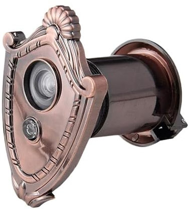 Campanello antifurto 2 in 1 di alta qualità, 35 mm, con visore regolabile e spioncino largo per porta (1 pezzo)