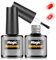 2 * 10ml Gel Remover Solvente Per Smalto Semipermanente,Remover Semipermanente,Solvente per Smalto,Nail Polish Rimuove,Gel PolishRemover,Rimuove Facilmente e Rapidamente lo Nail Polish in 3-5 Minuti
