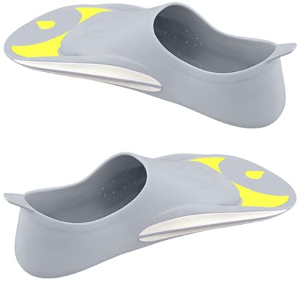 Palmes de Natation Adultes - Palmes Snorkeling Compactes pour Voyage - Ajustables Douces Accessoires Piscine et Adultes pour Surf Plongée Voyage Apnée