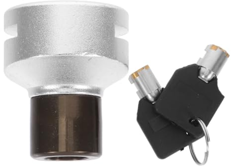 ARTIBETTER 1juego Candado Disco Freno Moto Resistente al Agua Antirrobo Pequeño y Portátil con Núcleo de Alta Seguridad Compatible con Motos Scooters y Bicicletas de Montaña