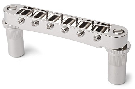 Gotoh Tune-o-matic Bridge with Studs/Bushings, Chrome