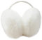 JIHUOO Women Winter Outdoor Plush EarMuffs Faux Fur Adjustable Ear Warmers White