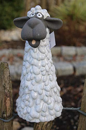 Holzwurm Tabouret de clôture en céramique Env. 23 cm