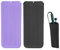Bolsa para Plancha de Pelo, 2 piezas Caja de Plancha de Pelo Resistente al Calor con Cubierta de rizador, Bolsillos para Curling Alisador de Pelo, Bolsa de Viaje Impermeable de Cuero PU para Mujer