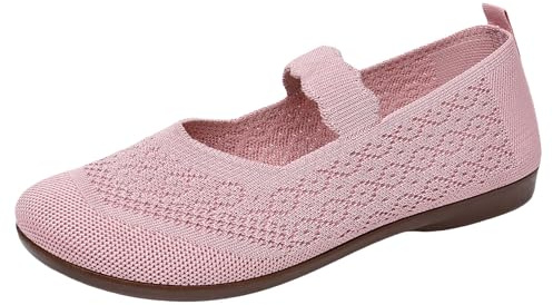 Generisch Zapatillas deportivas cómodas de verano para mujer, ligeras, cómodas, de malla, ortopédicas, para diabéticos, zapatos para diabéticos, zapatos para caminar, zapatos transpirables largos