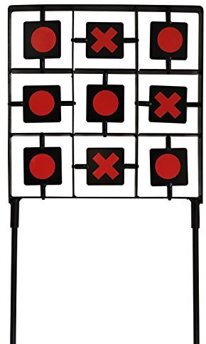 Air Rifle Target Self-Resetting Steel Noughts Crosses Shooting Targets