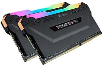 Corsair VENGEANCE RGB PRO 16GB (2x8GB) DDR4 4000 (PC4-32000) C18 AMD Optimierter Arbeitsspeicher - schwarz