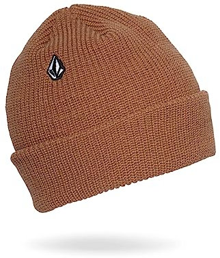 VOLCOM Unisex Full Stone Beanie Herren Strickmützen, braun, Einheitsgröße