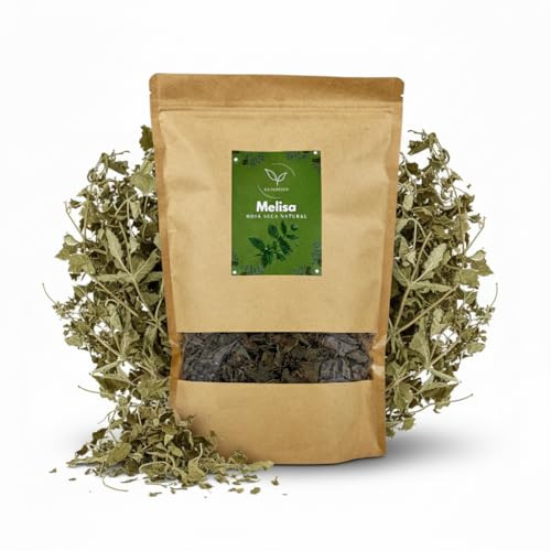 Melisa (Melissa officinalis) torkad lösvikt 1000 g – för örtinfusioner, 100% naturlig, utan tillsatser – La Herbera