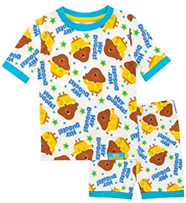 Hey Duggee Boys Squirrel Club Pyjamas White 2-3 Years