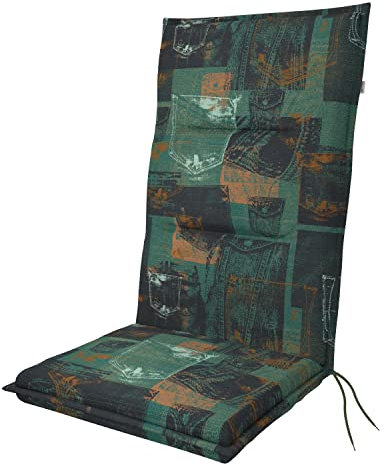 Doppler / Hochlehner Spot/Gartenstuhlauflage/Hochlehner/Taschen Muster/ca. 119 x 48 x 5 cm