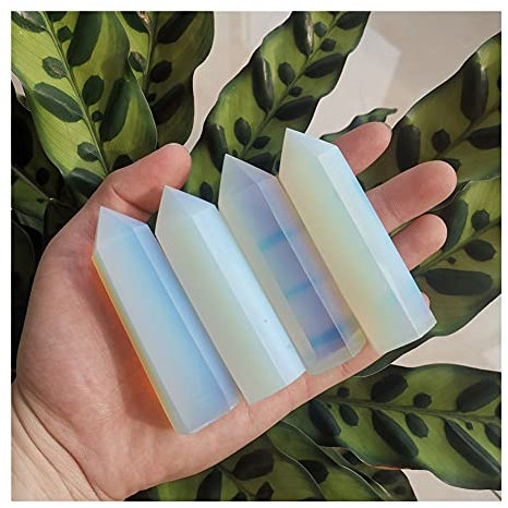 Natural crystal rough Stone Crafts Opal Pillars Natural Pillars (Size : 1pc)