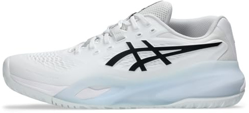 ASICS Men's Gel-Resolution X Tennis Shoes, 10.5, White/Black