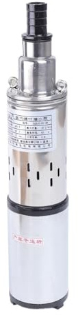 1 st sol djupa brunnspumpar 280 W rostfritt stål dränkbar vattenpump 16 l/min djupa brunnspump