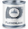 Fliesenlack 2in1 MATT Weiß RAL 9010 Weiß Grundierung+Lack für Innen & Außen Decklack - besonders robust & schnelltrocknend - Lausitzer Farbwerke (1 L)