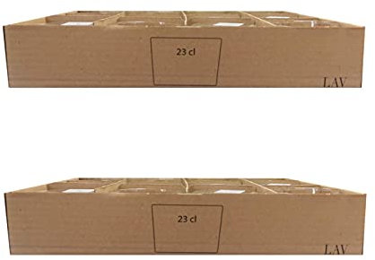 LAV – Pack de 24 vasos tipo chiquito, con medidas de 8,2 x 6 cm, con capacidad de 230 ml ideal para chupito, de gran durabilidad y resistencia, aptos para lavavajillas(CHIQUITO 230 ML/24 unidades)