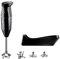 bamix Stabmixer Set cordless kabellos, inkl. Ladestation, Multimesser, Quirl, Schlagscheibe aus Edelstahl, 250 Watt, 2-Stufen, Made in Switzerland, Schwarz
