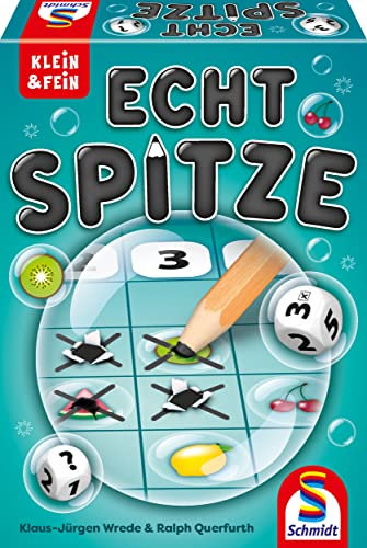 Schmidt Spiele 49406 Echt Spitze, Serie Klein und Fein Spiele, Würfelspiel