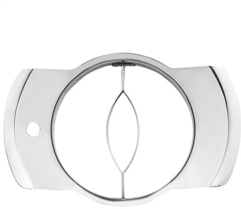 Taglierina per mango – Sdoppiatore per mango in acciaio inox con manici, affettatrice per mango, strumento da taglio per mango in acciaio inossidabile 304, strumento per rimuovere il nucleo del mango