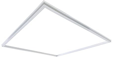 Rolux LED Panel Frame Licht-Rahmen 62x62 cm, 40W,neutralweiss 4000K,3200lm, Deckenleuchte, LED-Lampe, Wohnzimmer-Lampe, Deckenlampe, Deckenstrahler für innenanwendung, Aufbauleuchte