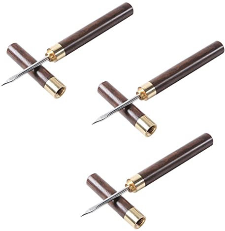 3 Stück Edelstahl-Eispickel-Werkzeug, Eispickel zum Trennen des Eiswürfels mit Abdeckung, für separate Eispickel-Werkzeugwürfel für Küche, Barkeeper, Picknick, Camping und Restaurant