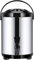 Heißwasserspender Mit Wasserhahn, Edelstahl, 6 L/8 L/10 L/12 L, Kommerzielles Großes Kaffeeurnen-Isolierfass, Isoliert Für 10–12 Stunden (Color : Black, Size : 6L)